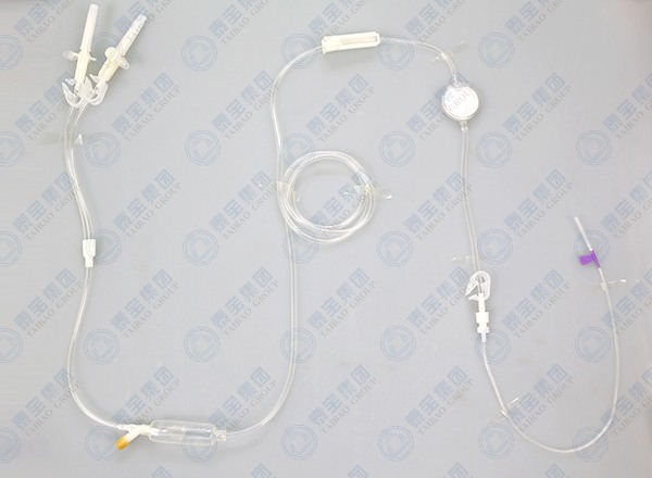 一次性使用细密过滤输液器  带针（双头）